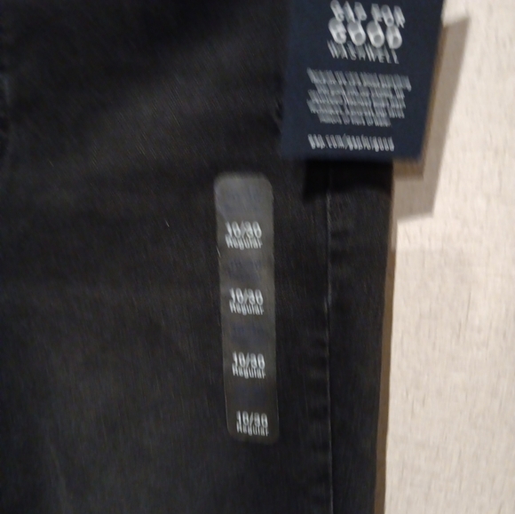 GAP Black Skinny Jeans Size 10/30R - Picture 5 of 7